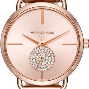 Michael Kors Women's Portia Three-Hand Stainless Steel Watch